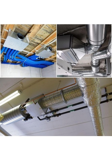 75-300mm Egzoz Kanalı Bağlantı Flanşı Metal Boru Hava Tahliye Bağlantısı Mutfak 250mm