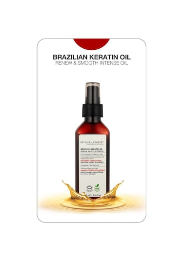 Botanica Comfort Keratin & Amla Yağı Özlü Saç Bakım Yağı 100 ML