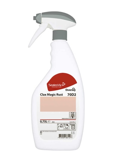 Clax Magic Rust 70D2 Pas ve Metal Lekeleri İçin Leke Çıkarıcı 6 x 750 ML