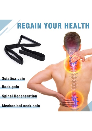 Yifomall Boyun Egzersiz Ve Decompressyon Kemer - Omuz Ve Boyun Ağrısı Giderici - Kıkırdak Bakımı Ve Spinal Egzersiz Aracı