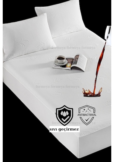 Formeya Soft Sessiz Sıvı Geçirmez Yatak Koruyucu  TekKişilik  Alez