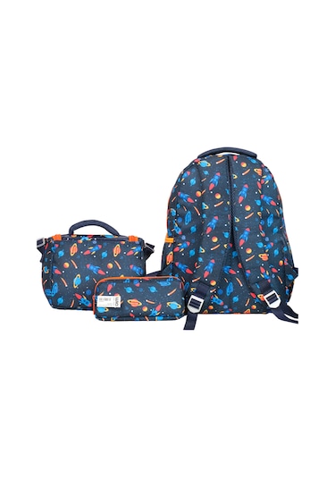 Wia Astronot  Üçlü Okul Çanta Seti