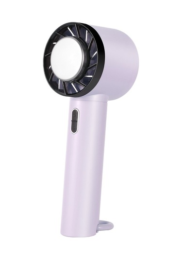Wx-625 Taşınabilir Mini Yaz Fanı Soğuk Kompres Fonksiyonlu El Tipi Soğutma Fanı - Açık Mor Açık Mor