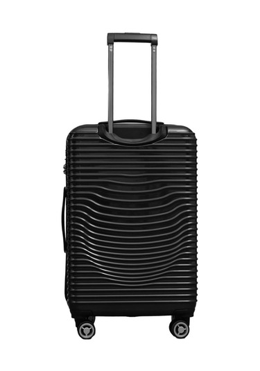 Kabin Boy %100 Polikarbon Valiz Parlak Siyah 1818