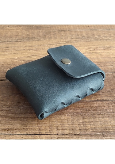 Sumerian Leather Craft Deri Sigara Kılıfı Siyah 2