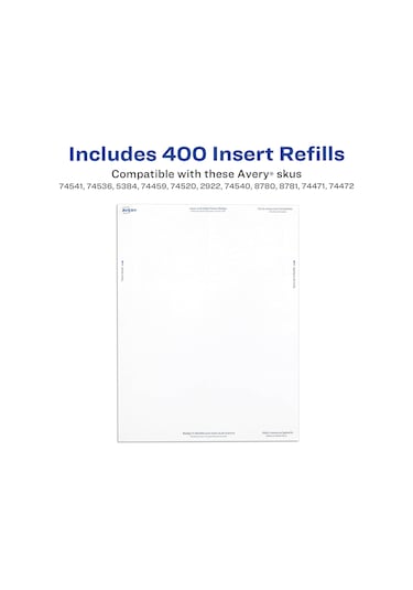 Avery L4786 Etiket Dolgu - 7,6 X 10,2 Cm - Box 300 5392 - 5'li