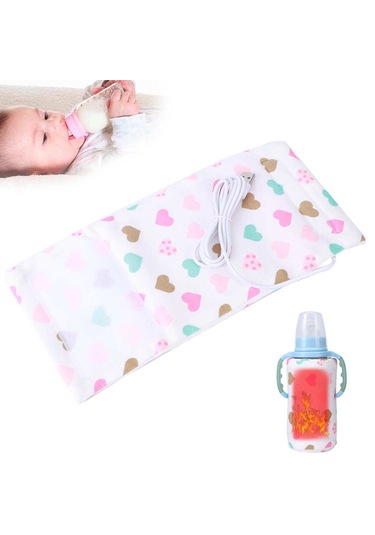 Taşınabilir Biberon Isıtıcı Sabit Sıcaklık Usb Ev Kullanımı Seyahat Bebek Besleme