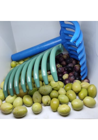 Dayanıklı Plastik 8 Taraklı Zeytin Toplama Tırmığı 2 Adet