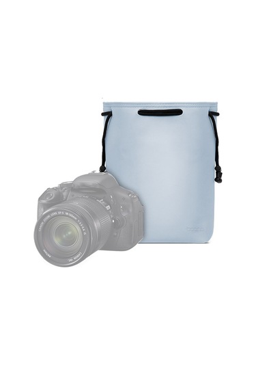 Baona Kamera Çantası Lens İpli Kılıfı, Boyut: Orta Mavi Diğer