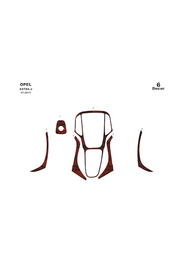 Opel Asra J Kaplama Seçenekler