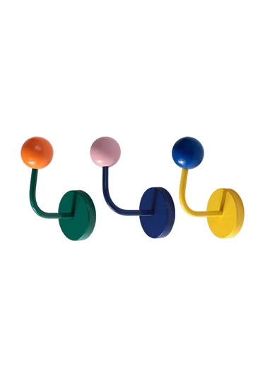 Dianziye Yeşil Ve Pembe Renkli Manyetik Kanca - Mutfak, Banyo Ve Giriş Kapısı İçin Delme Yok Güçlü Tutuculu Dekoratif Asma Aracı