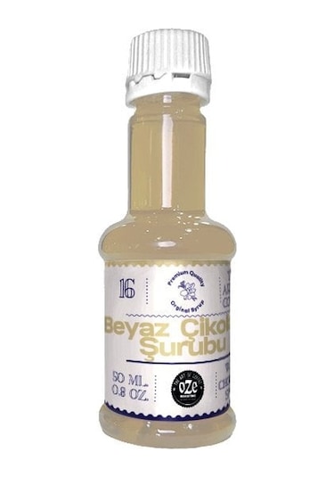 Oze Beyaz Çikolata Şurubu 50 ML