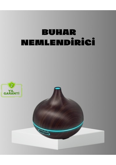 Aromaterapi Difüzörü 550 Ml Ultrasonik Nemlendirici Otomatik Kapa