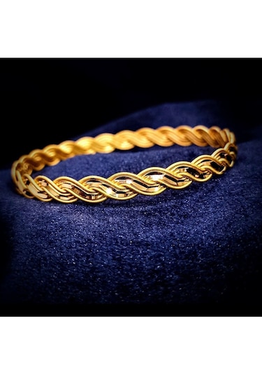 Sevim Gold 22 Ayar 20 Gram Yatırımlık Inci Burma Bilezik. Işçiliksiz.