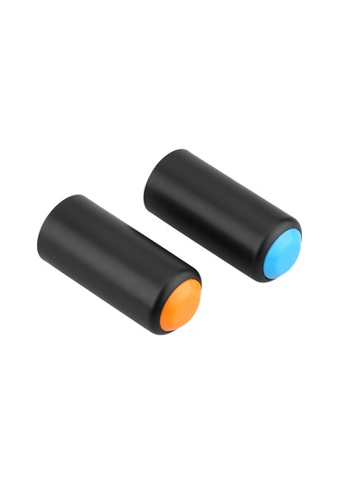 Kangvka Shure Pgx Kablosuz Mikrofon İçin 2 Adet Pil Kapağı - Siyah Plastik Malzeme