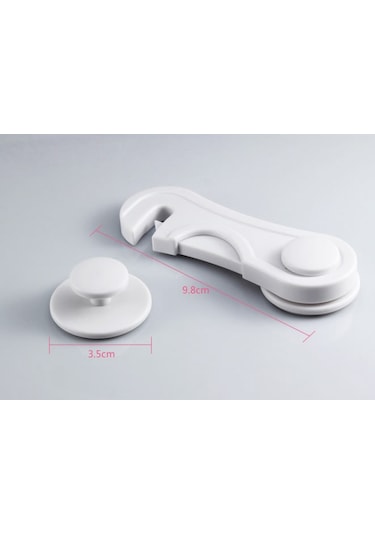 Portakal Safety Dolap Kapağı Kilidi Çok Renkli