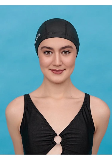 Larsen Erkek Ve Çocuklar İçin Yüzme Havuzu Kumaş Şapkası 228710848 Siyah