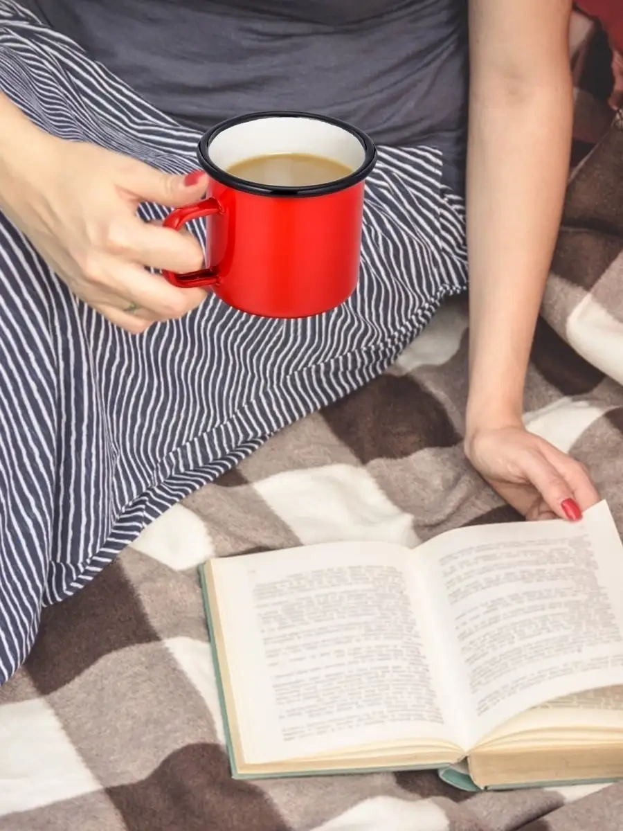 Haware Emaye 4 Fincan Seti 53843636 Mavi