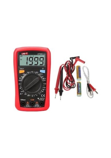 Unı-t Ut 33c+ Dijital Multimete Ac/dc 600v Dc 10a C Ut33c+