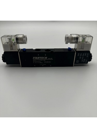 1/4 - 5/2 Bb Pnömatik Valf 4v320-08 12v / 24v / 110v / 220v A Tipi