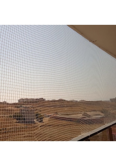 Morilu Kuş Filesi - Kedi Filesi - Balkon Filesi - Kedi Ağı - 2 Cm Gözenekli - 1.5 Mm İp
