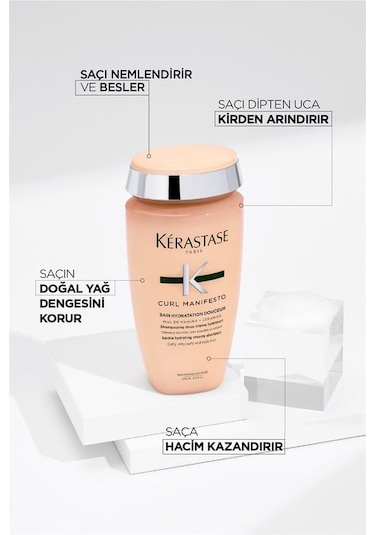 Kerastase Curl Manifesto Bain Hydratation Douceur Şampuan 250 ML