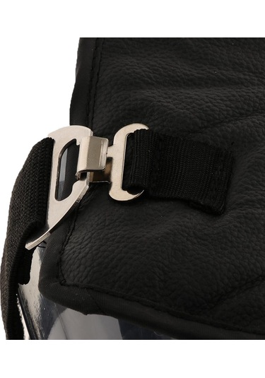 Homyl 1 Çift Kış Sıcak Dizlik Motosiklet Sürme Soğuk Geçirmez Siyah