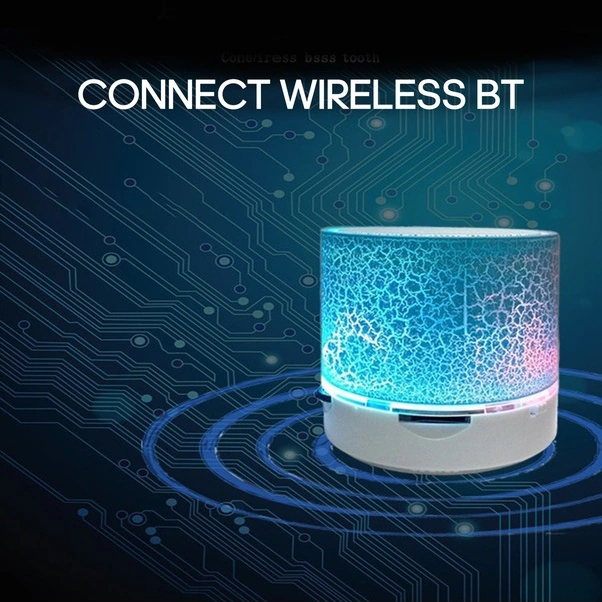 Fortunelane Su Geçirmez Mavi A9 Hoparlör - Bluetooth, Usb/tf, Derin Taban, Renkli Işık