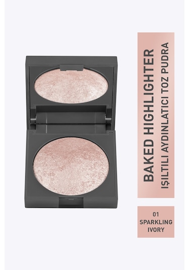 Alix Avien Baked Highlighter 01 Sparkling Ivory 11 G