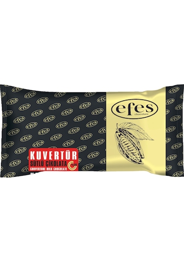 Efes Çikolata Premium Sütlü Kuvertür Çikolata 2500 G