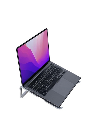 Dizüstü Bilgisayar Stand Katlanabilir - Yükseltici 10 İla 18 İnç Havalandırılmış Tutucu Masa İçin Evrensel