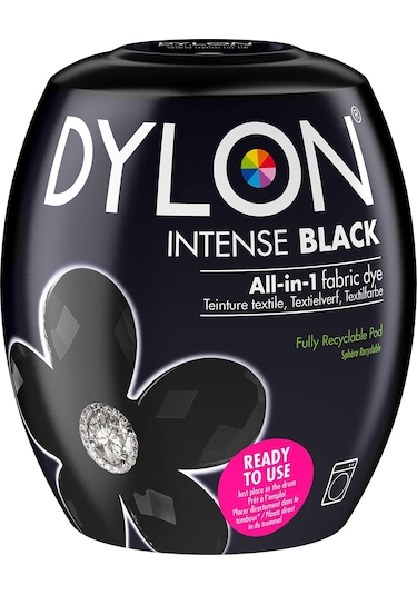 Dylon Matik Yoğun Siyah Kumaş Boyası 350g Siyah