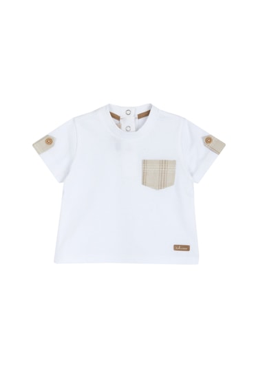 Chicco T-shirt K.kol 09016822000000 000033 Whıte Beyaz