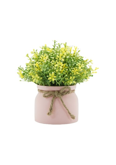 Hangfox Yeşil Orkide Simülasyon Bitkisi - Modern Ev Dekorasyonu, Oturma Odası Masaüstü Süs, Pratik Ve Dayanıklı Dekoratif Bitki Sürekli Yeşil