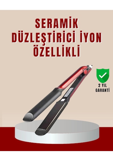 Profesyonel Saç Düzleştirici - 360 Döner Kablo Ve Kompakt Tasarım