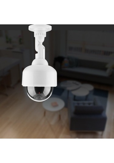 Fortunelane Sahte Güvenlik Kubbe, Kukla Şekil Yanıp Sön, 360 Rotasyon Kamera