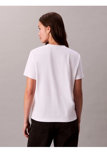 Calvin Klein Kısa Kollu Klasik Monologo Metalik Bisiklet Yaka Kadın Beyaz T-shirt Lv047e819g-yaa Beyaz Calvin Klein Kısa Kollu Klasik Monologo Metalik Bisiklet Yaka Kadın Beyaz T-shirt Lv047e819g-yaa Beyaz