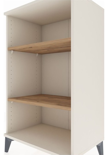 Hyperion Komodin 2 Raflı 60x44x106 Aytaşı-çam Aytaşı