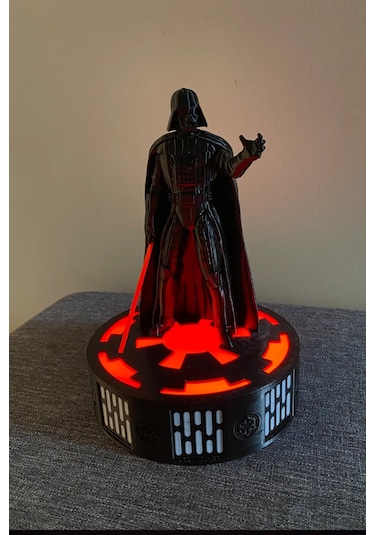 Star Wars Darth Vader Dekoratif Led Aydınlatma Çok Renkli