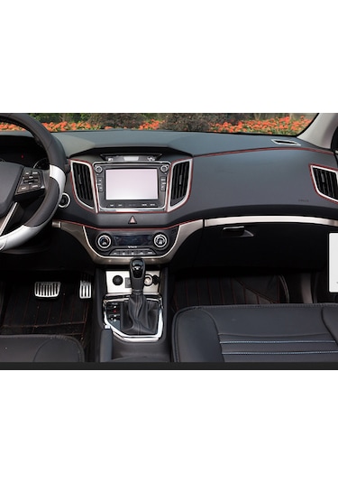 Torpido Fitil Kırmızı Yeni Nesil Trim Fitil Araç İçi İp Şerit 5 M