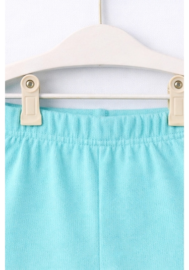 For My Baby Basic Bebek Şortlu Takım Turkuaz