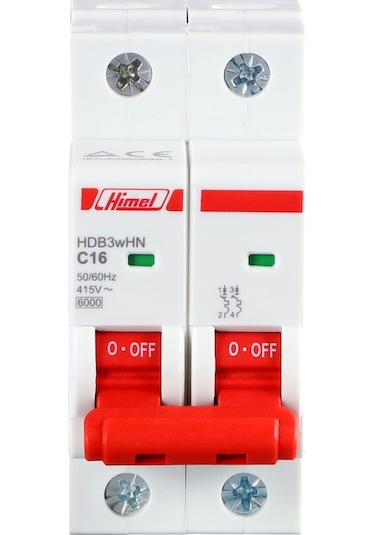Himel 2x10a C 4,5ka Otomatik Sigorta