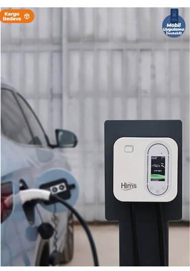 Hims Hcdkb-22 22kw Araç Şarj İstasyonu + 5 M Kablo