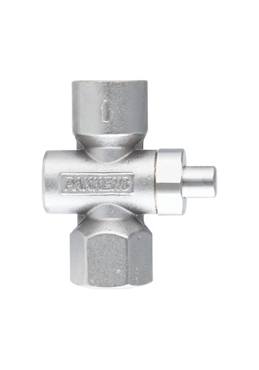 Pakkens Manometre Musluğu, Butonlu Basınç Ölçer Valfi 1/2"