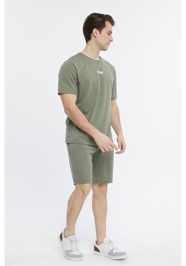 Bella Dossi Erkek Şortlu Takim Sleep Haki