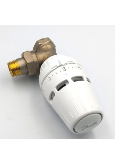 Danfoss Regus Köşe Termostatik Vana Set 1/2"