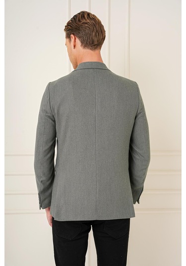 C 685 Slim Fit Haki Spor Ceket Haki