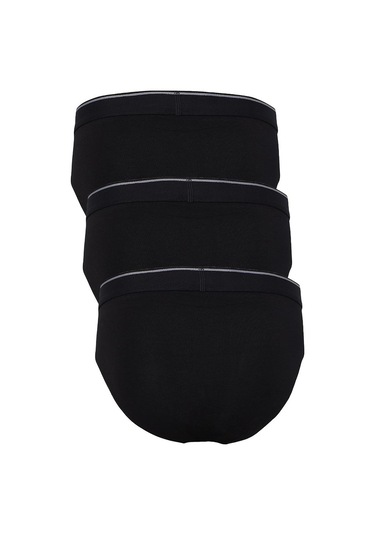 Blackspade Erkek Slip 3Lü Paket Tender Cotton 9672 - Siyah