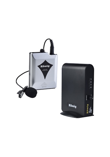 König Uhf Kablosuz Yaka Mikrofonu K-301 Y