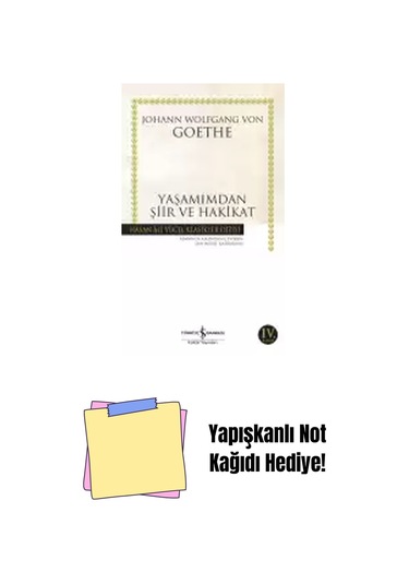 Yaşamımdan Şiir Ve Hakikat + Yapışkanlı Not Kağıdı